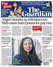 The Guardian () Newspaper Front Page for 23 July 2021