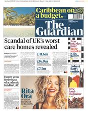 The Guardian () Newspaper Front Page for 24 November 2018