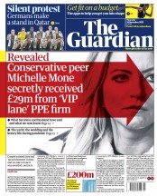 The Guardian () Newspaper Front Page for 24 November 2022