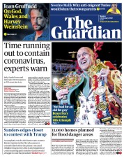 The Guardian () Newspaper Front Page for 24 February 2020