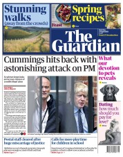 The Guardian () Newspaper Front Page for 24 April 2021