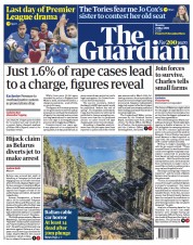 The Guardian () Newspaper Front Page for 24 May 2021
