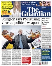 The Guardian () Newspaper Front Page for 24 July 2020