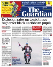 The Guardian () Newspaper Front Page for 25 March 2021