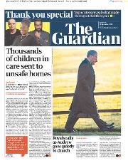 The Guardian () Newspaper Front Page for 26 December 2019