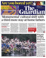 The Guardian () Newspaper Front Page for 26 December 2022