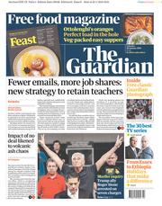 The Guardian () Newspaper Front Page for 26 January 2019