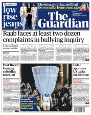The Guardian () Newspaper Front Page for 26 January 2023