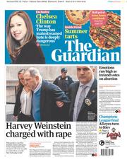 The Guardian () Newspaper Front Page for 26 May 2018