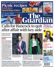 The Guardian () Newspaper Front Page for 26 June 2021