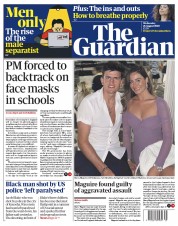 The Guardian () Newspaper Front Page for 26 August 2020