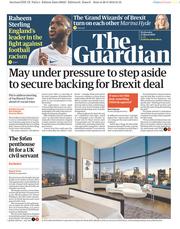 The Guardian () Newspaper Front Page for 27 March 2019