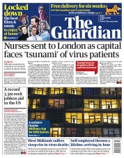 The Guardian () Newspaper Front Page for 27 March 2020
