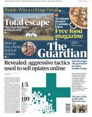 The Guardian () Newspaper Front Page for 27 April 2019