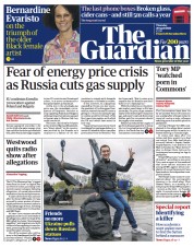 The Guardian () Newspaper Front Page for 28 April 2022