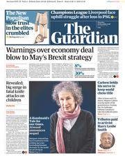 The Guardian () Newspaper Front Page for 29 November 2018