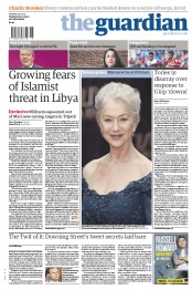 The Guardian () Newspaper Front Page for 29 April 2013
