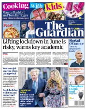 The Guardian () Newspaper Front Page for 29 May 2021