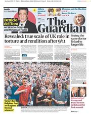 The Guardian () Newspaper Front Page for 29 June 2018