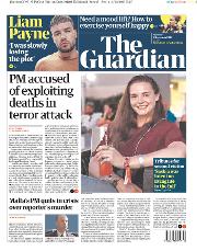 The Guardian () Newspaper Front Page for 2 December 2019
