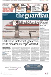 The Guardian () Newspaper Front Page for 2 March 2016