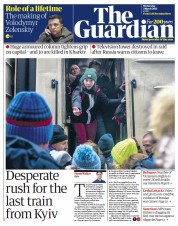 The Guardian () Newspaper Front Page for 2 March 2022