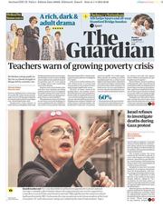 The Guardian () Newspaper Front Page for 2 April 2018