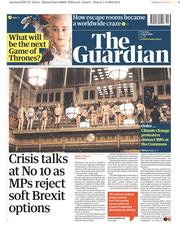 The Guardian () Newspaper Front Page for 2 April 2019