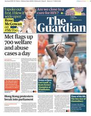 The Guardian () Newspaper Front Page for 2 July 2019