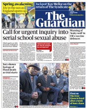 The Guardian () Newspaper Front Page for 30 March 2021