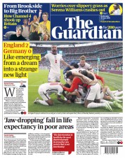 The Guardian () Newspaper Front Page for 30 June 2021
