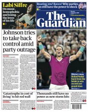 The Guardian () Newspaper Front Page for 31 January 2022