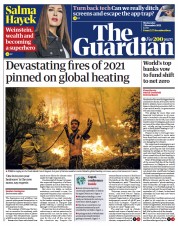 The Guardian () Newspaper Front Page for 3 November 2021