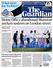 The Guardian () Newspaper Front Page for 3 November 2022