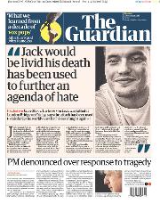 The Guardian () Newspaper Front Page for 3 December 2019