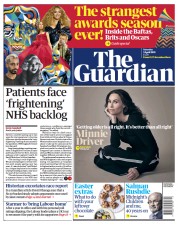 The Guardian () Newspaper Front Page for 3 April 2021