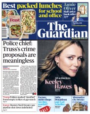 The Guardian () Newspaper Front Page for 3 September 2022