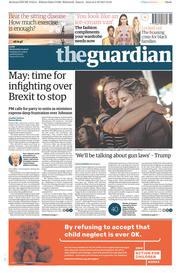 The Guardian () Newspaper Front Page for 4 October 2017