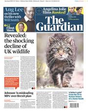 The Guardian () Newspaper Front Page for 4 October 2019