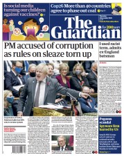 The Guardian () Newspaper Front Page for 4 November 2021
