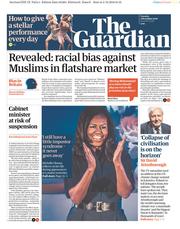 The Guardian () Newspaper Front Page for 4 December 2018