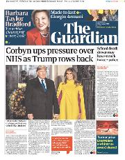 The Guardian () Newspaper Front Page for 4 December 2019