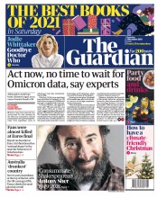 The Guardian () Newspaper Front Page for 4 December 2021