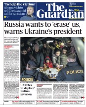 The Guardian () Newspaper Front Page for 4 March 2022