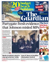 The Guardian () Newspaper Front Page for 4 March 2023