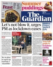 The Guardian () Newspaper Front Page for 4 July 2020