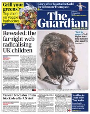 The Guardian () Newspaper Front Page for 4 August 2022