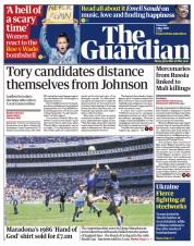 The Guardian () Newspaper Front Page for 5 May 2022