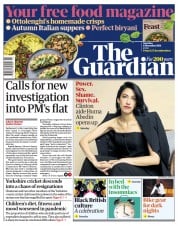 The Guardian () Newspaper Front Page for 6 November 2021