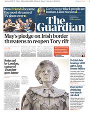 The Guardian () Newspaper Front Page for 6 February 2019